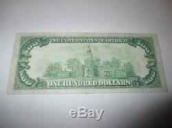 $100 1929 Pueblo Colorado CO National Currency Bank Note Bill Ch. #1833 VF RARE