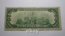 $100 1929 Richmond Virginia VA National Currency Bank Note Bill! Federal Reserve