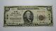 $100 1929 San Antonio Texas Tx National Currency Bank Note Bill Ch. #5179 Vf+