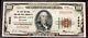 $100 National Currency Note The First National Bank And Trust Oklahoma City