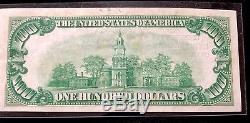 $100 National Currency Note The First National Bank and Trust Oklahoma City