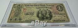 1875 $1 National Bank Providence Rhode Island RI Currency US Item #5822F
