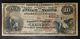 1882 $10 National Currency National Bank Of Corry 4823 Brown Back Large Note