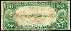 1882 $20 First National Bank Of Mount Sterling, IL National Currency Ch. #2402