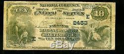 1900 $10 National Currency, National Marine Bank Of Baltimore Note m