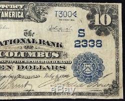 1902 $10.00 National Currency, The National Bank of Columbus, Georgia