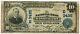 1902 $10 Ch #e3425 National Currency Note, National Bank Of Washington (dc) Vg