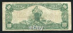 1902 $10 Citizens National Bank Of Washington, Pa National Currency Ch. #3383
