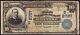 1902 $10 First National Bank Note Currency Roanoke Virginia Circulated Fine F+