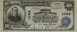 1902 $10 First National Bank of Houston, TX, Charter #1644. National Currency