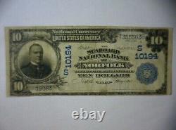 1902 $10 NATIONAL CURRENCY Bank Note, SEABOARD NATIONAL BANK NORFOLK, VA
