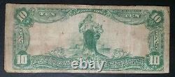 1902 $10 National Bank of Orange, Virginia National Currency Note