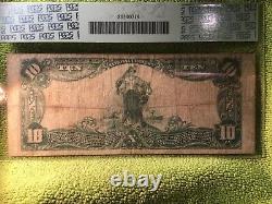 1902 $10 National Currency Bank Note From The Eric P Newman Collection Pcgsf12