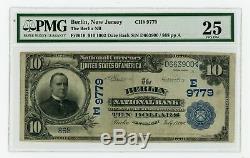 1902 $10 National Currency Note Berlin National Bank Fr#619 PMG VF25