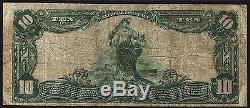 1902 $10 National Currency Red Seal PMG 15 Fr. 613 Bank of New York NY CH#1393