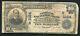 1902 $10 National Exchange Bank Of Wheeling, Wv National Currency Ch. #5164