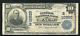 1902 $10 The Central National Bank Of Waco, Tx National Currency Ch. #10220