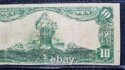1902$10 The First Nat Bank & Trust C. O. Covington, Ky National Currency Ch. #718