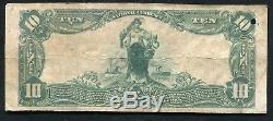 1902 $10 The First National Bank Of Grove City, Pa National Currency Ch. #5044