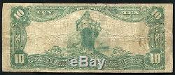 1902 $10 The First National Bank Of Williamson, Wv National Currency Ch. #6830