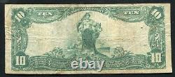 1902 $10 The Liberty National Bank Of New York, Ny National Currency Ch. #4645