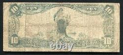1902 $10 The National Bank Of Commerce Of Detroit, MI National Currency Ch. #8703