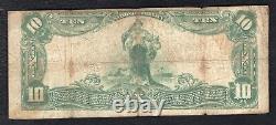 1902 $10 The National Bank Of Harrisonburg, Va National Currency Ch. #11694