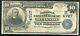 1902 $10 The National Citizens Bank Of Mankato, Mn National Currency Ch. #4727