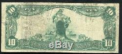 1902 $10 The National Citizens Bank Of Mankato, Mn National Currency Ch. #4727