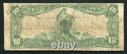 1902 $10 The Ohio National Bank Of Columbus, Oh National Currency Ch. #5065