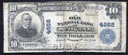 1902 $10 The Old National Bank Of Spokane, Wa National Currency Ch. #4668