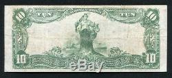 1902 $10 The Security National Bank Of Rockford, IL National Currency Ch. #11731