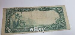 1902 $20 First National Currency Bank of New York 1902 E1393