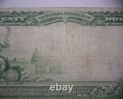 1902 $20 NATIONAL CURRENCY Bank Note, MERCHANTS NATIONAL BANK INDIANAPOLIS, IND