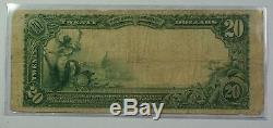 1902 $20 National Currency Note Exchange National Bank of Spokane WA CH# 4044 VG