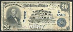 1902 $20 Norwood National Bank Of Greenville, Sc National Currency Ch. #8766