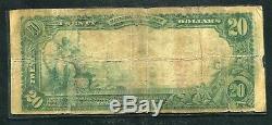 1902 $20 The Citizens National Bank Of Baltimore, MD National Currency Ch #1384