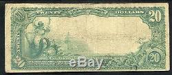 1902 $20 The First National Bank Of Scranton, Pa National Currency Ch. #77