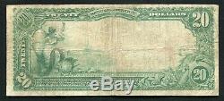 1902 $20 The Genesee National Bank Of Buffalo, Ny National Currency Ch. #12337