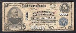 1902 $5 American-traders National Bank Birmingham, Al National Currency Ch #7020