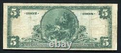 1902 $5 Db The National Park Bank Of New York, Ny National Currency Ch. #891