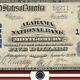 1902 $5 Montgomery, Al National Bank Note Alabama Currency 58211