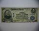 1902 $5 National Currency Bank Note, National Bank Of Commerce, St. Louis