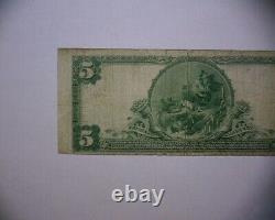 1902 $5 NATIONAL CURRENCY Bank Note, NATIONAL BANK OF COMMERCE, ST. LOUIS