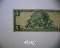 1902 $5 NATIONAL CURRENCY Bank Note, NATIONAL PARK BANK NEW YORK, N. Y