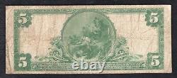 1902 $5 The Farmers National Bank Of Salem, Va National Currency Ch. #1824