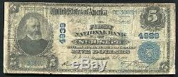 1902 $5 The First National Bank Of St. Joseph, Mo National Currency Ch. #4939