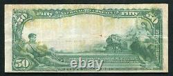 1902 $50 First National Bank In Oklahoma City, Ok National Currency Ch. #4862