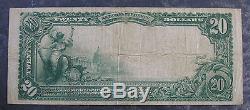 1902 Hannibal MO National Bank $20 National Currency Note CH #6635