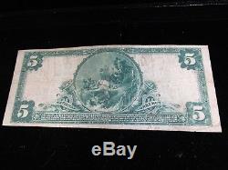 1902 Large Size National Currency Note National Bank Of Manitowoc #4975